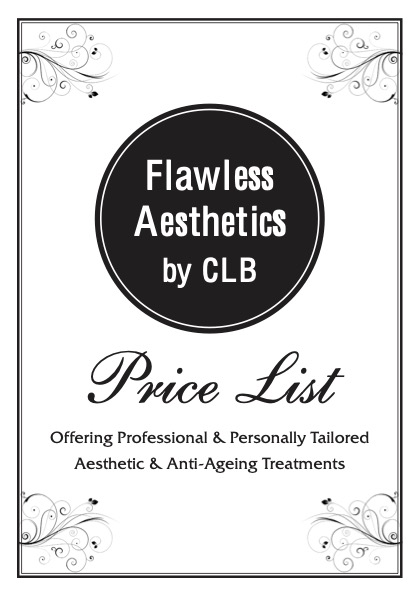 Flawless Aesthetics by CLB Price List
